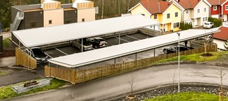 Garasjeanlegget i Stenbråtlia